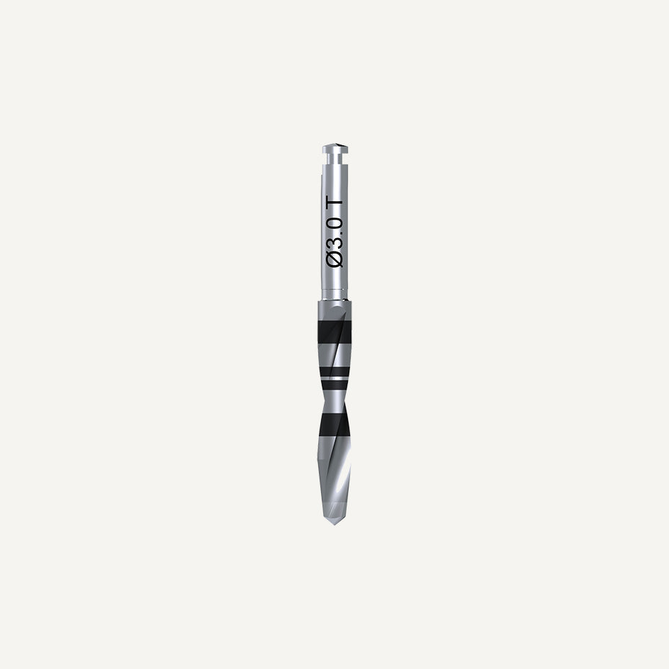 Fresa a spirale, Tapered ∅3.0 × 7 – 17 mm