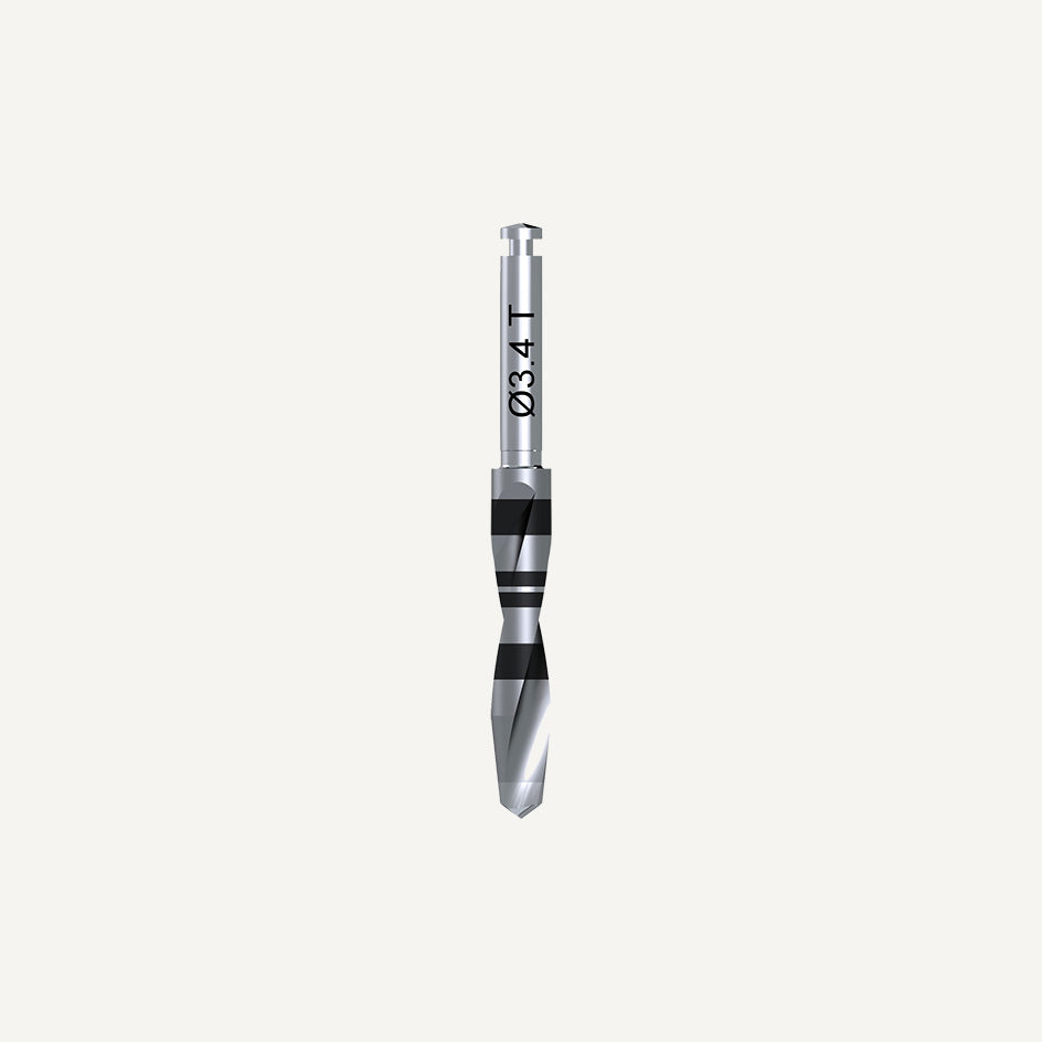 Fresa a spirale, Tapered ∅3.4 × 7 – 17 mm