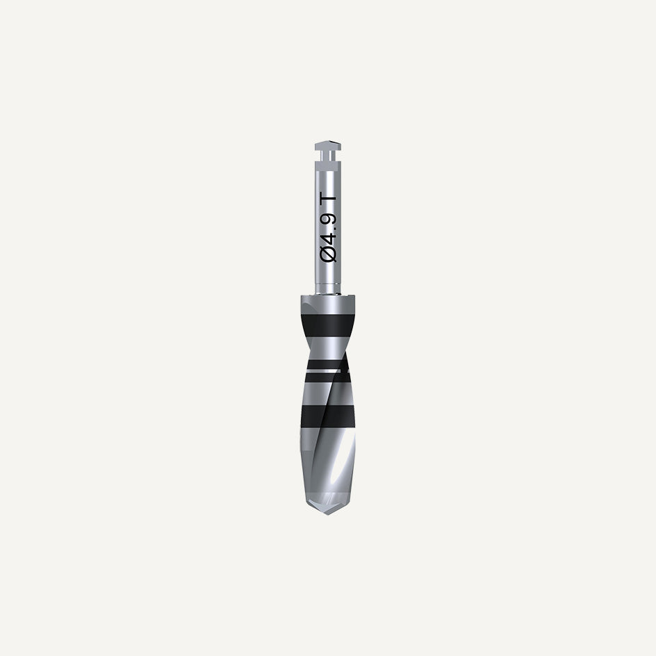 Fresa a spirale, Tapered ∅4.9 × 7 – 17 mm