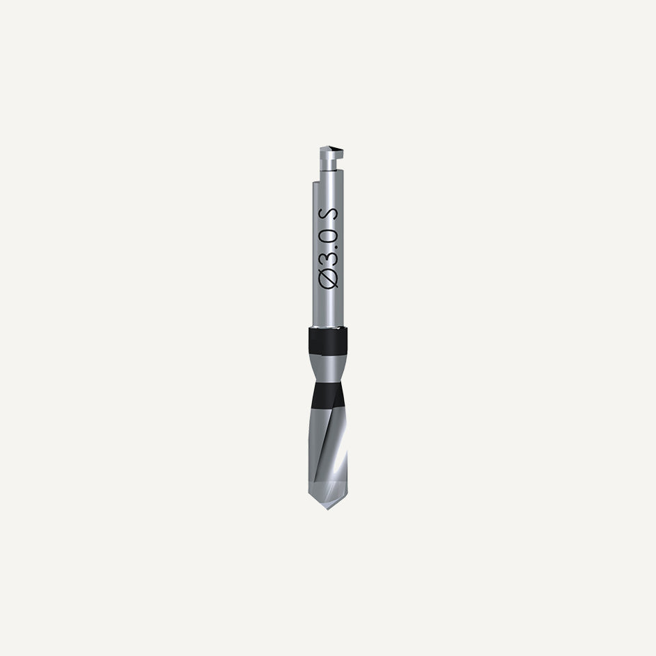 Kit frese chirurgiche Straight–Short. Fresa a spirales ∅2.2, 3.0, 3.4, 3.9, 4.4 and 4.9