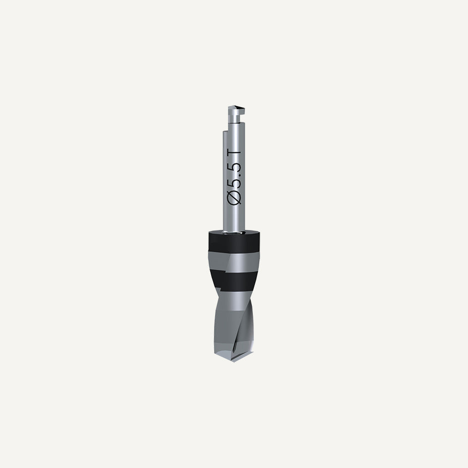 Fresa a spirale, Tapered ∅5.5 × 7 – 11 (13) mm