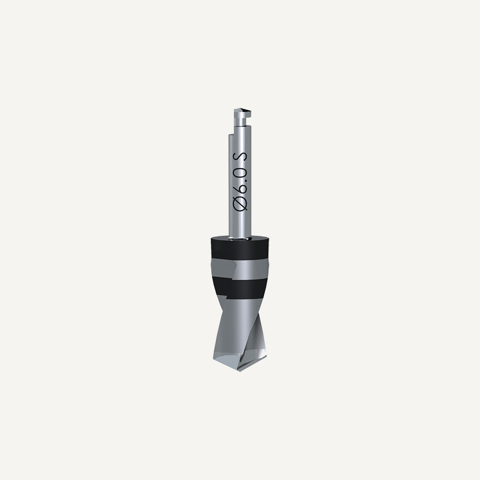 Fresa a spirale, Straight ∅6.0 × 7 – 11 (13) mm